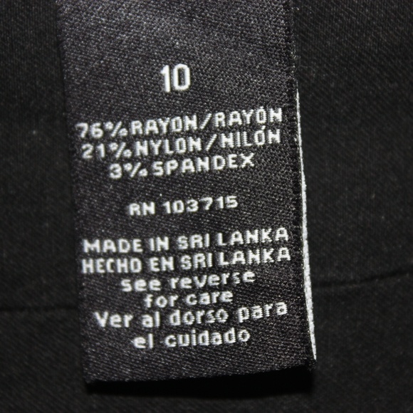 Calvin Klein Black Power Suit w/ 1-button jacket - Picture 4 of 6